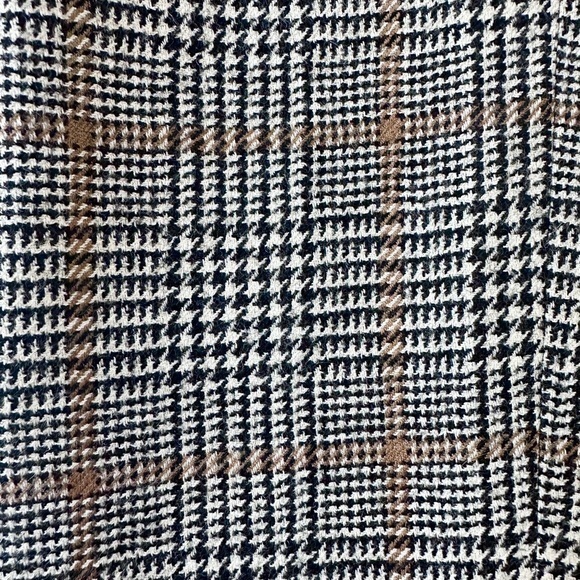 Pendelton Pants Houndstooth Black & White 100% Virgin Wool Lined Women’s Sz 10 - Picture 5 of 7
